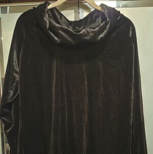 Black VELVETISH Long Sleeve Shirt